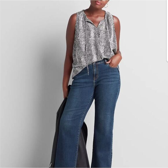 Lane Bryant signature fit straight jeans - Picture 1 of 5